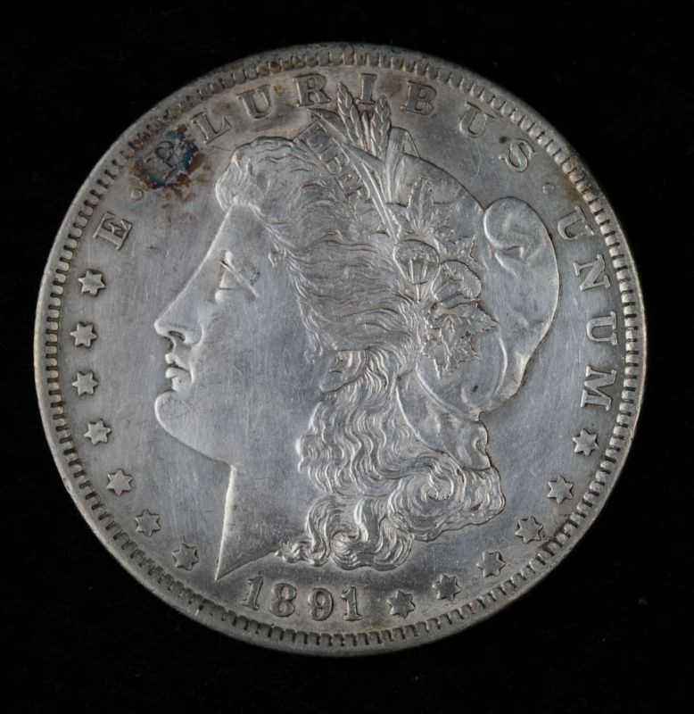 1891 O MORGAN SILVER DOLLAR