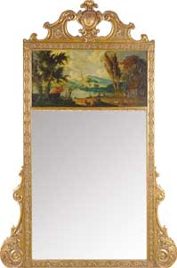 Trumeau mirror
