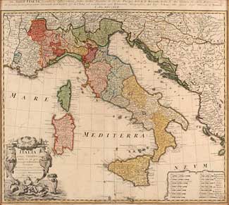 Map of Italy