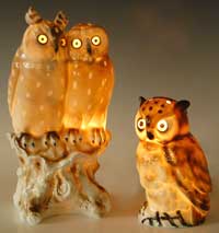 Novelty lamps