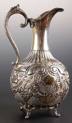 Silver ewer